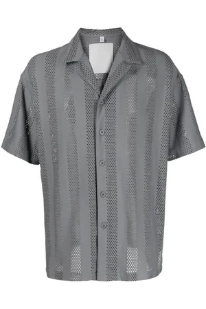 Off-Duty Camicia traforata a maniche corte