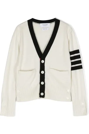 Thom Browne Cardigan con dettagli a righe