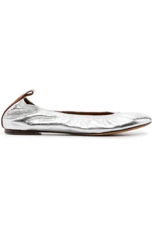 Lanvin Ballerine con effetto metallizzato