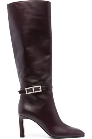 Sergio Rossi SR Nora 105mm leather boots