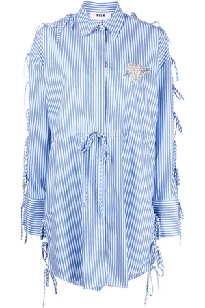 Msgm Chemisier a righe