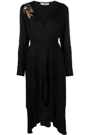 Twin-Set Abito con ricamo a fiori
