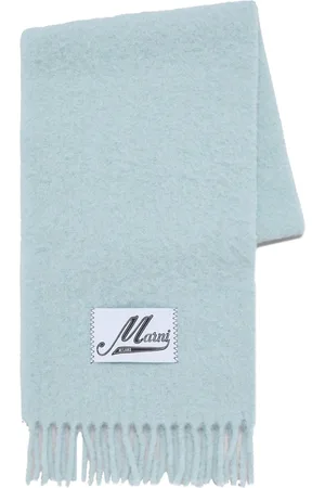 Marni Sciarpa con placca logo