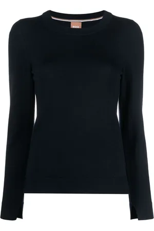 HUGO BOSS Maglione con spacco sulle maniche