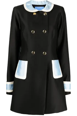 Macgraw Cappotto doppiopetto Broadcast con design color-block