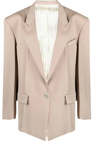 The Attico Blazer monopetto Glen oversize