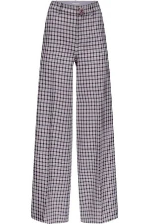 AREA Pantaloni a gamba ampia
