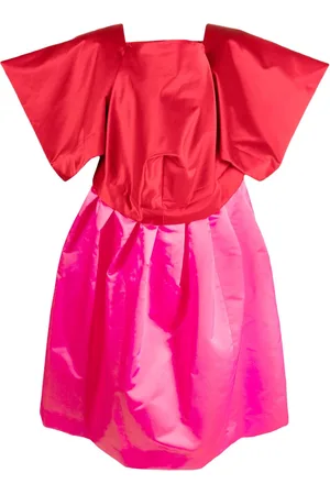 Comme des Garçons Abito midi con design color-block