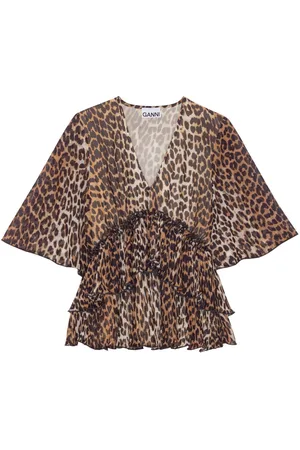 Ganni Blusa con scollo a V