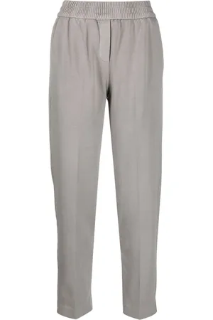 Circolo Pantaloni affusolati con vita elasticizzata