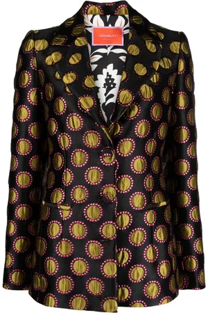 La DoubleJ Giacca con motivo jacquard