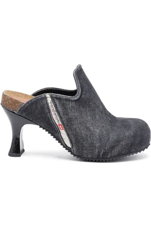 Diesel Mules D-Woodstock W denim 80mm