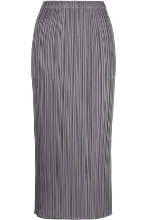 PLEATS PLEASE ISSEY MIYAKE Pliss?? high-waist midi skirt
