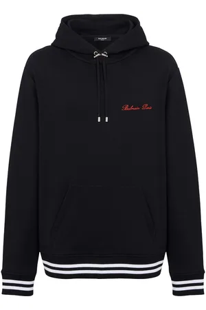Balmain Felpa con ricamo