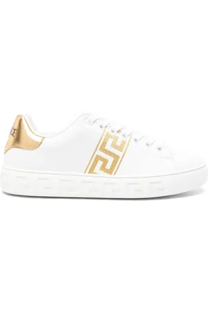 VERSACE Sneakers con ricamo Greca