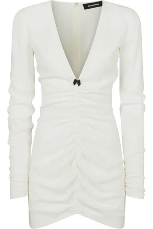 Dsquared2 Abito corto con scollo a V