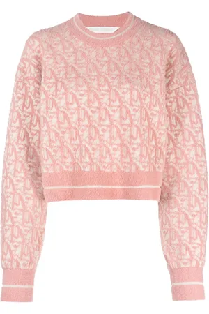 Palm Angels Maglione con monogramma jacquard