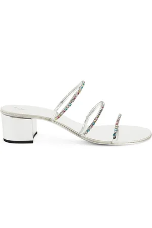 Giuseppe Zanotti Mules Dark Colorful 40mm