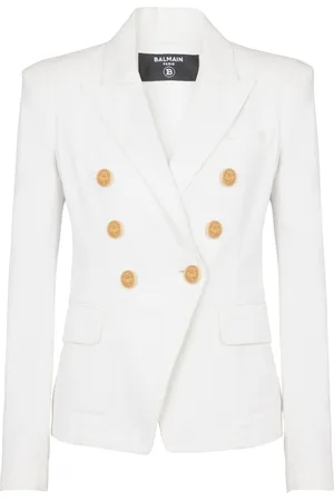 Balmain Blazer denim doppiopetto