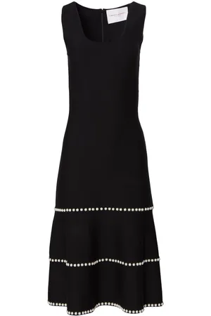 Carolina Herrera Abito midi con scollo ampio