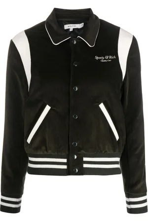 Sporty & Rich Bomber con ricamo