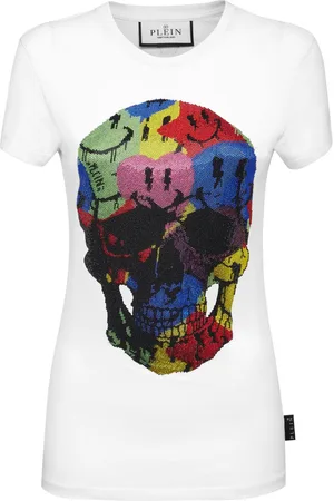 Philipp Plein T-shirt con strass
