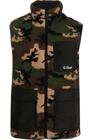 MC2 SAINT BARTH Gilet con stampa camouflage