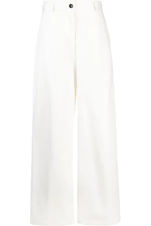 Jil Sander Pantaloni a vita alta