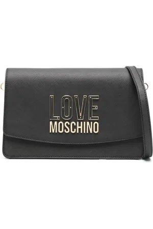 Moschino Borsa a spalla con logo