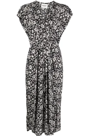 Marant Etoile Epolia floral-print midi dress