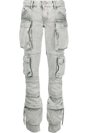 The Attico Jeans Essie dritti con vita bassa