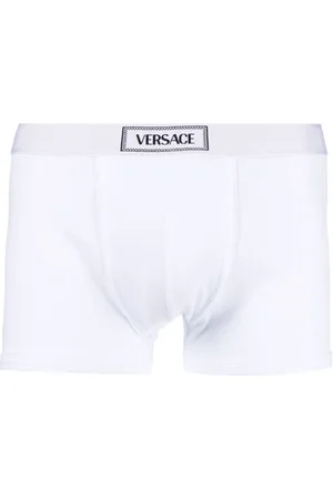 VERSACE Slip con logo anni 