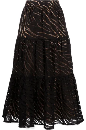 Michael Kors Gonna midi con ricamo