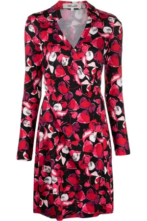 Diane von Furstenberg Abito Jeanne con stampa a fiori