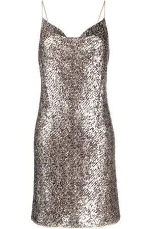 Diane von Furstenberg Abito Latika con paillettes