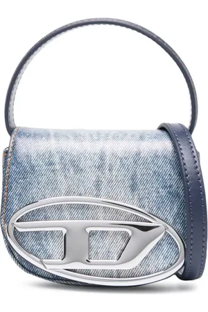 Diesel, Diesel Borsa 1DR mini metallizzata - Argento