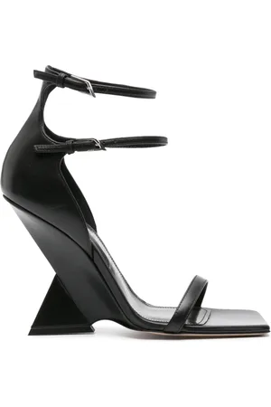 The Attico Sandali 105mm in pelle