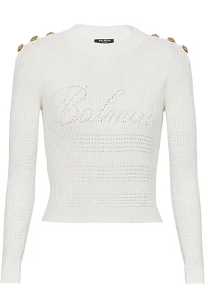 Balmain Maglione 6-Button a coste