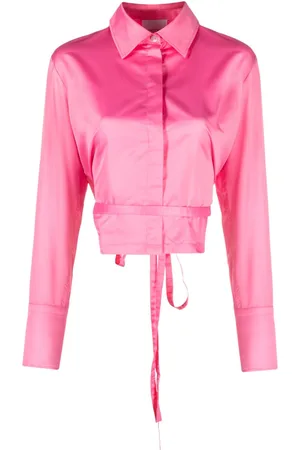 Patou Camicia crop con dettaglio cut-out