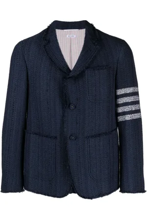 Thom Browne Blazer con dettaglio a righe 4-Bar
