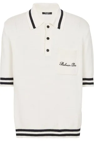Balmain Polo con ricamo