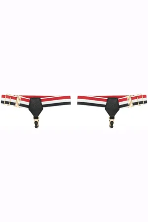 Thom Browne Reggicalze con dettaglio RWB