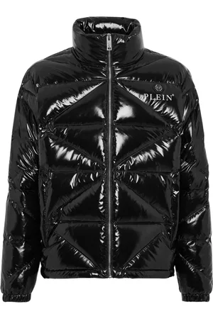 Philipp Plein Piumino con placca logo