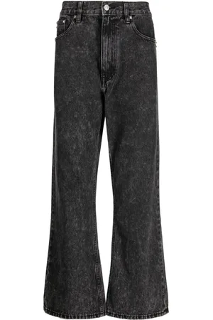 Izzue Stud-embellished straight-leg jeans