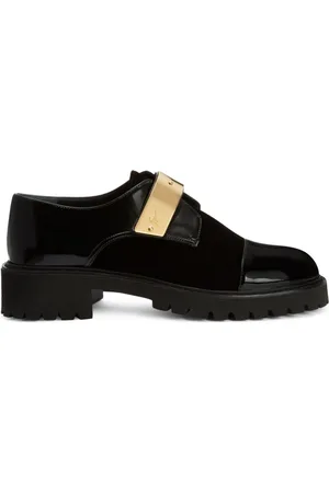 Giuseppe Zanotti Mocassini Abigail con dettaglio metallizzato
