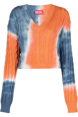 Diesel Maglione con fantasia tie-dye M-Janel