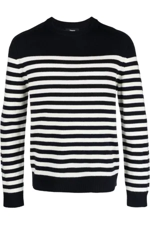 THEORY Maglione a righe Latho