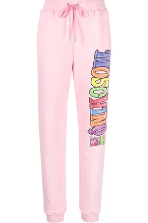 Moschino Pantaloni sportivi con stampa