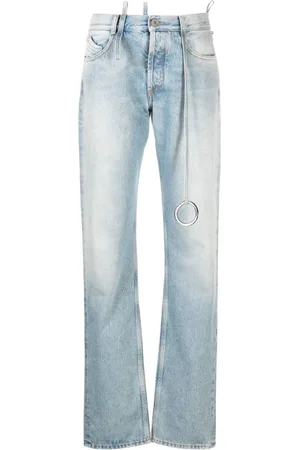 The Attico Jeans affusolati con vita media