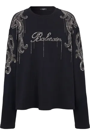 Balmain Maglione con ricamo